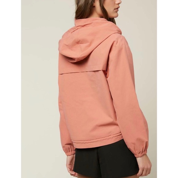 O’Neil Coral Traverse Drawstring-Waist Funnel Collar Anorak Size Small New - Picture 2 of 9